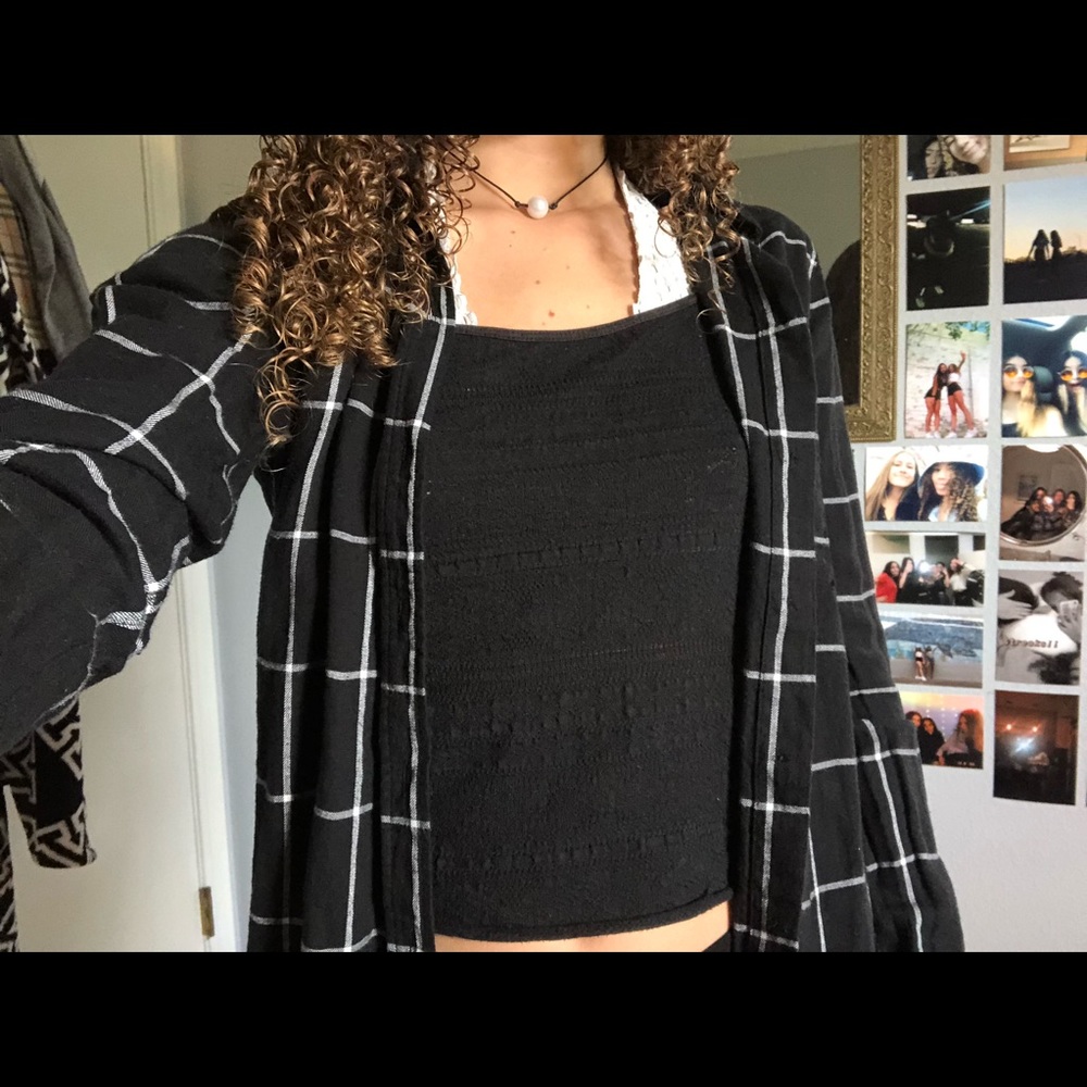 Black & White Flannel